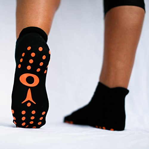 Premium Nonslip Grip Socks Anti-Skid - USA Size, Perfect for Trampoline Yoga Pilates - size: 6.5-9.5