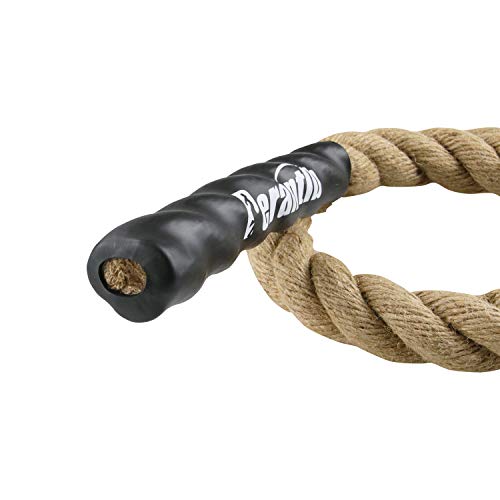 Outdoor Climbing Rope for Fitness and Strength Training, Workout Gym Climbing Rope, 1.5'' in Diameter, Length Available: 8,10, 15, 20, 25, 30,40, 50 Feet…