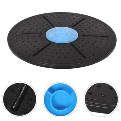 BESTonZON Fitness Wobble Board Balance Trainer, Blue Maze Pattern Non-slip Step Platform for Home Workouts, Sensory Training and Yoga Balance Exercise Equipment