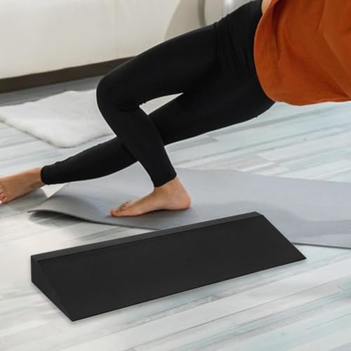 Wedge Block Squat Wedge Leg Stretcher Foot Incline Board Calf Stretcher Wedge Brick for Pilates Workout Home Gym