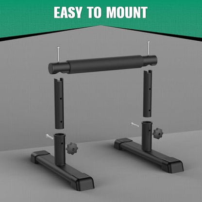 IMAYCC Push Up Bar, Adjustable 7.5" and 10.6" High Parallettes Bars & Dip Bar With Full-Cover Foam Grips, No Wobbling Calisthenics Equipment For Handstand, L-Sit, Gymnastics, Strength Training Home Gym - color: A