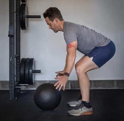 ABMAT Medicine Ball (10) - Indestructible Med Ball for Weighted wall Balls, slam Balls, HIIT Exercises, Strength Training and Balance Training