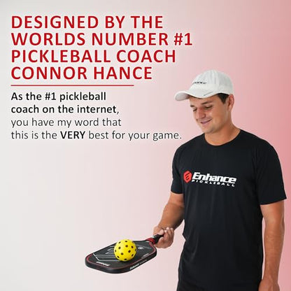 Enhance Pickleball Ninja Ball 3 Pack - The Original Silent Pickleball Foam Pickleball Ball for Quiet Practice at Home Indoor or Outdoor Pickle Balls for Quiet Practice