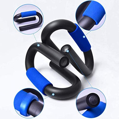 Push Up Bars - Home Workout Equipment Pushup Handle with Cushioned Foam Grip and Non-Slip Sturdy Structure,the Handles for Floor are Great
