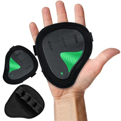 Neoprene Gym Grip Pads for Weight Lifting – Non-Slip Hand Grips for Men & Women – Workout Gloves Alternative for Pull Ups, Deadlifts, Fitness & Training – Easy Lifting Grips Gym Pads