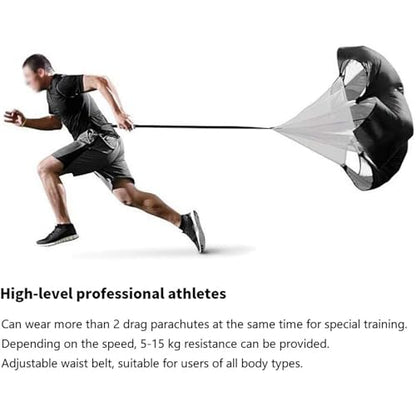 Running Speed Training Parachute Sports Strength Parachute Physical Supplies Gym Supplies Running Equipment Fitness Parachute Sports