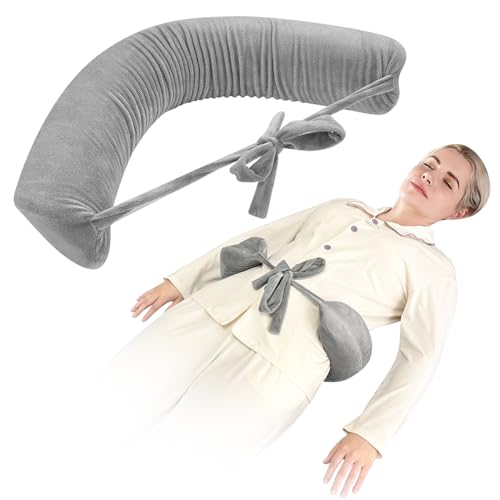 Lower Back Support While Sleeping Lumbar Support Pillow for Bed Scoliosis Sciatica Pain Relief Pillow for Recliner Office Chair Lower Lumbar Roll Adjustable Night Sleep Cushion to Back Rest
