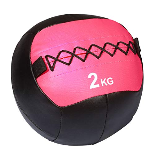 Medicine Ball Weighted Slam Wall Ball for Cardio Workout and Core Training – Ideal for Squat, Lunge, and Partner Toss, 1kg-10kg (9kg 2KG) - size: 2KG