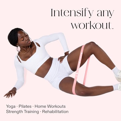 Bala Booty Bands Resistance Bands for Women & Men - Elastic Exercise Bands for Working Out - Wrist, Ankle, Legs & Booty Bands - Workout Resistance Bands for Yoga, Pilates, Strength Training