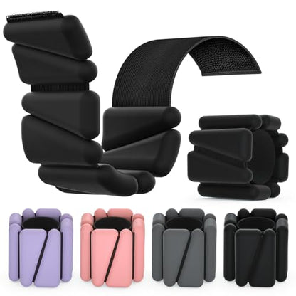 Wrist Weights, Ankle Weights for Women Men, Adjustable Wrist Weighted Bracelet for Home Gym Workout, Running, Yoga, Exercise, Strength Training