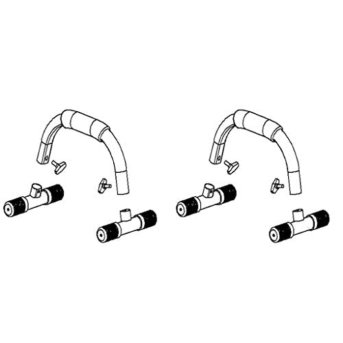 Push Up Bars - Home Workout Equipment Pushup Handle with Cushioned Foam Grip and Non-Slip Sturdy Structure