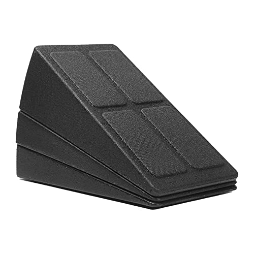 3PCS Squat Wedge Block, Adjustable EPP Slant Incline Board Stackable Calf Stretcher Yoga Wedge for Home Gym Office Squat Ankle Mobility Exercise
