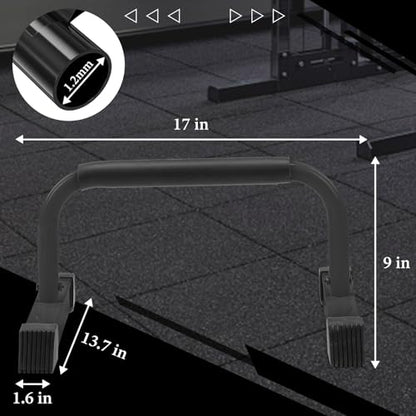 Push Up Bar, 700 LBS Potable Dip Bar with EVA Handle for Home GYM Gymnastics Calisthenics Equipment Apartment Courtyard Balcony Exercise Fitness Upper Body Arm Back Man Woman Kid