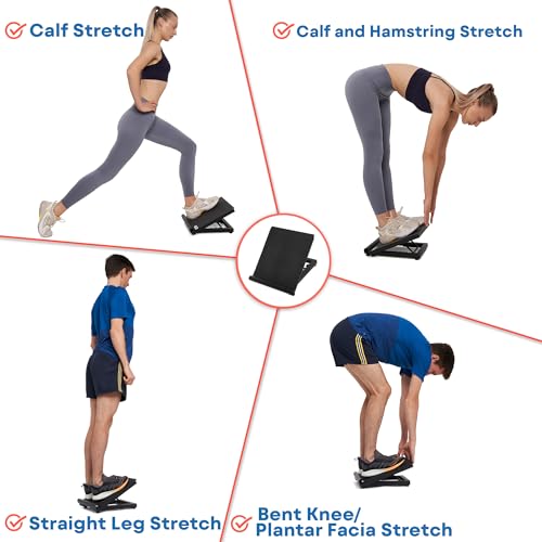 Adjustable Slant Board for Calf Stretching - Calf Stretcher Slant Board