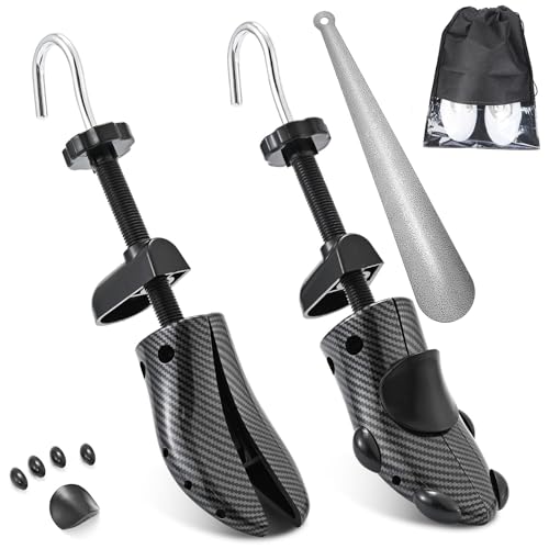 eachway Shoe Stretcher Shoe Widener Adjustable Width Length Wide Feet Shoe for Men Women (M for M's Us6.5-10; Wm's Us10-13.5) Black - color: M(for M's Us6.5-10; Wm's Us10-13.5 ) Black