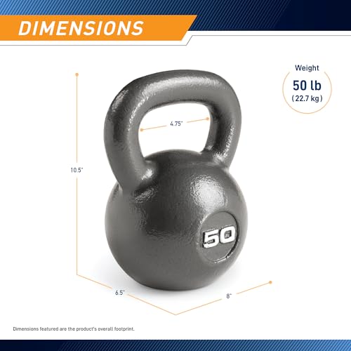 Marcy Hammertone Kettle Bells - 10 to 55 lbs. HKB Workout Weights - style: 50 lb