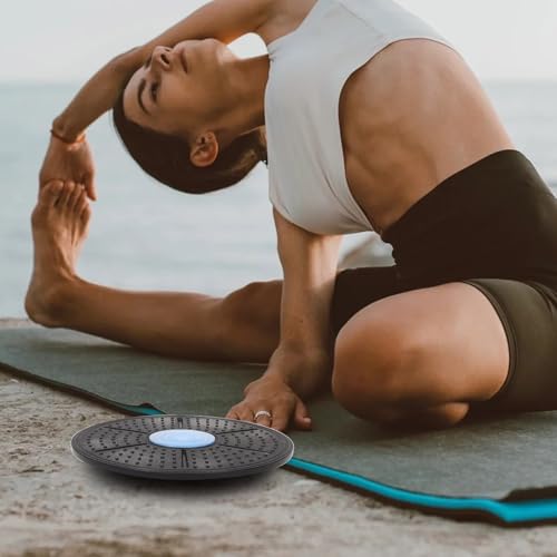 BESTonZON Balance Board Wobble Board Yoga Training Step Surface Maze Pattern Non-slip Exercise Balance Trainer for Home Workouts and Physical Therapy