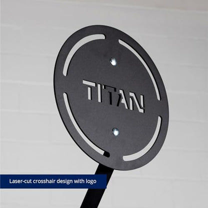 Titan Fitness Mounted Wall Ball Target with Extension for T-3 or X-3 Series Racks