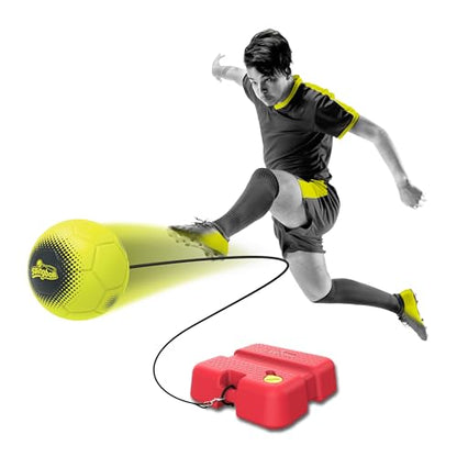 Swingball Reflex Soccer Football Training Aid, Outdoor Activities, Garden Games, Football Practice, Football Game, Swingball Football, Suitable for Boys and Girls Aged 6 Years+
