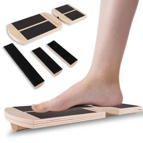 Ankle Balance Board for Physical Therapy & Fitness, Exercise Balance Pad with Non-Slip Surface, Improves Ankle Mobility & Stability for Pilates, Calf Raises & Rehabilitation