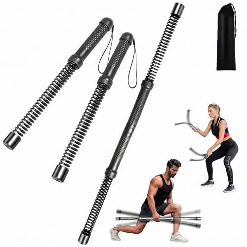 Weighted Ropeless Battle Rope, Cordless Battle Ropes for Home Gym, Workout Rope for Strength Building, Low-Impact HIIT Cardio for Men and Women, Can Be Assembled into a Fitness Stick