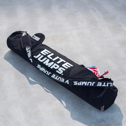 EliteSRS Jumps Premium Jump Rope Mat - Large Format Non Slip Mat - Home Workout Exercise Mat - Suitable for All Surfaces - size: Mat with Bag