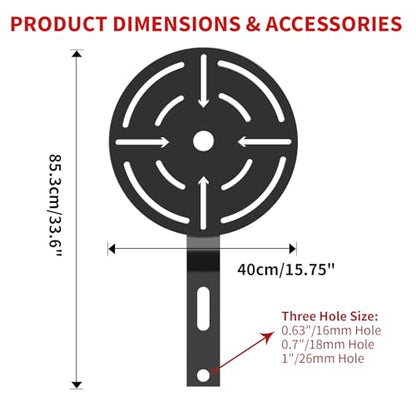 Wall Ball Target for Rack Mounted with Extension,Medicine Ball Target for Power Rack Attachments,Home Gym Exercise Ball Squash Fitness for Enhance Explosive Power