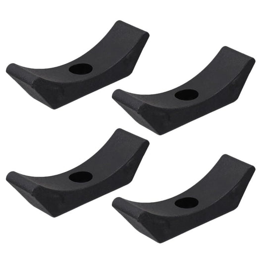 ibasenice Dumbbell Saddles 20 Pcs Plastic Cradles Replacement Dumbbell Racks Floor Protectors for Home Gym Small Weight Rack