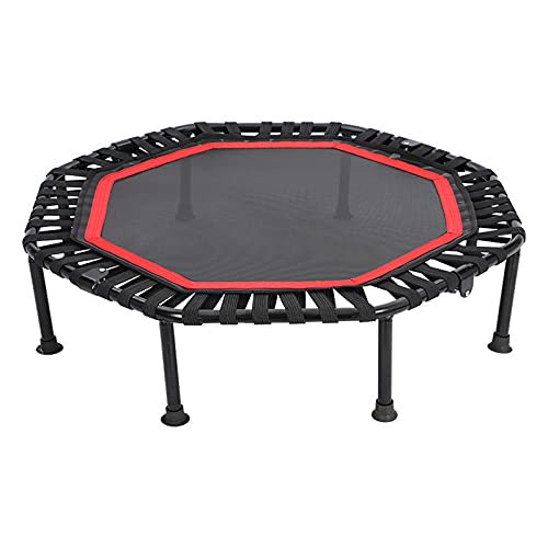 Replacement Trampoline Pad Outdoor Fitness Mute Foldable Trampoline Mini Exercise Rebounder for Adults Indoor/Garden Workout Equipment,Maximum Load 200Kg,Diameter 40In
