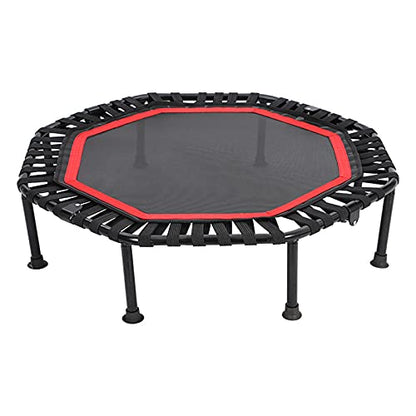 Replacement Trampoline Pad Outdoor Fitness Mute Foldable Trampoline Mini Exercise Rebounder for Adults Indoor/Garden Workout Equipment,Maximum Load 200Kg,Diameter 40In