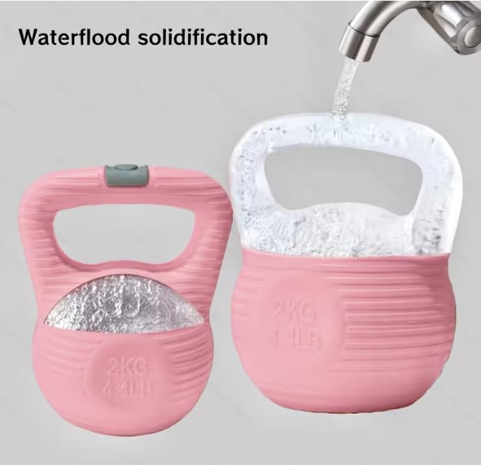 5-Piece Yoga and Fitness Set: Home fitness equipment Includes Resistance Bands, Hand Gripper, Jump Rope, 2pcs Water-Filled Dumbbells, and 1 Water-Filled Kettlebell, Entry-level Fitness set，christmas gifts，Holiday Gift,Gifts for Women & Men - color: Black
