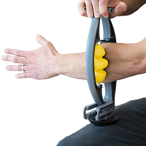 Arm & Leg Massager Roller – Muscle Roller to Address Golfer’s Elbow, Tennis Elbow, Carpal Tunnel & More – Arm & Leg Massage Roller for Muscle Tightness & Faster Recovery