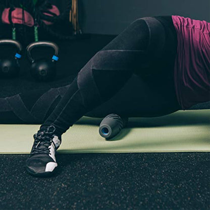 RAD Helix – Compact High-Density Exercise Foam Roller – Deep Tissue Myofascial Release for Back, Quads, Hamstrings & More – Muscle Recovery Tool for Stretching & Mobility