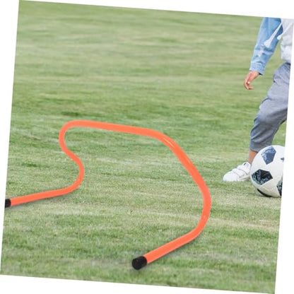 Toyvian 4Pcs Sports Training Hurdles Durable Agility Equipment for Footwork Speed Drills for Track Football and Jumping Training
