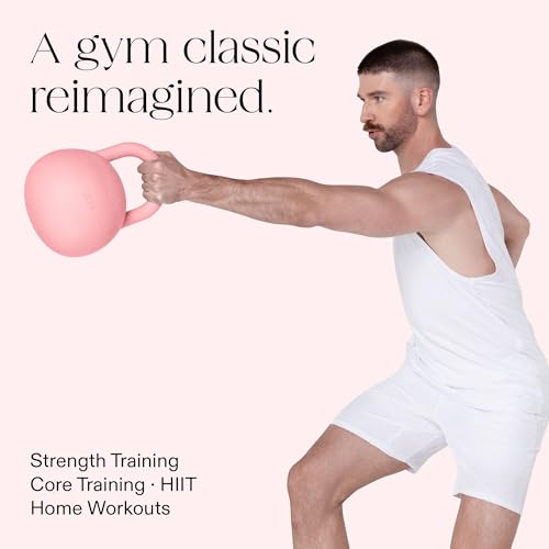 Bala Kettleball, Soft Kettlebell for Women - Kettlebells Strength & Core Training Equipment for Home Gym Workouts - Anti-Slip Grip Exercise Weights with Cushioned Impact-Resistant Base