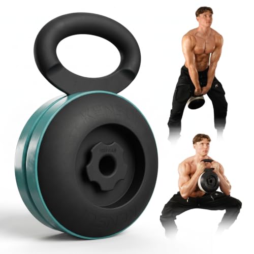 Kensui EZ-BELL Adjustable Kettlebell Handle for Weight Plates - size: PRO (100lb Capacity)
