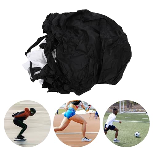 Drfeify Running Parachute Speed Training, Oxford Cloth Parachute with Adjustable Waist Belt for Power Acceleration Training