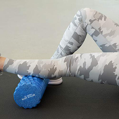 The Original Body Roller - High Density Foam Roller Massager for Deep Tissue Massage of The Back and Leg Muscles - Self Myofascial Release of Painful Trigger Point Muscle Adhesions - 13" Blue - color: Blue