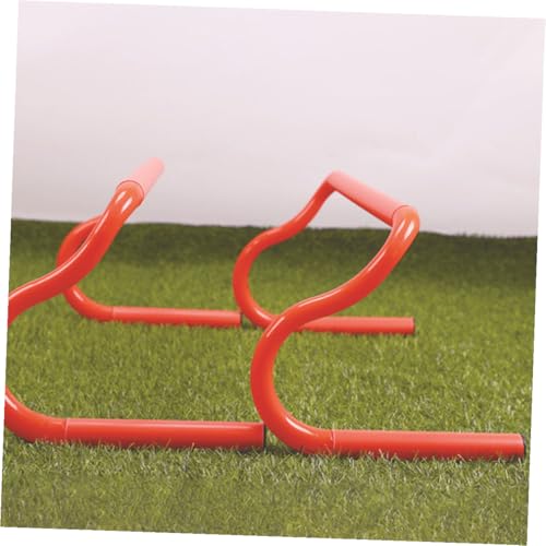 3pcs Detachable Agility Speed Training Hurdles PVC Portable Sports Equipment for Soccer Basketball Football Drills and Athlete Fitness