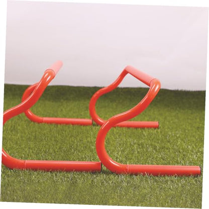 3pcs Detachable Agility Speed Training Hurdles PVC Portable Sports Equipment for Soccer Basketball Football Drills and Athlete Fitness