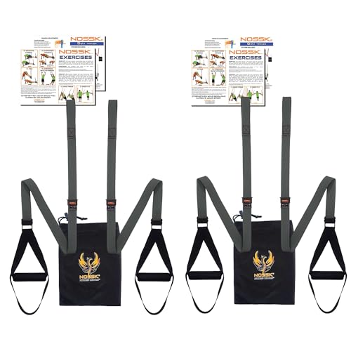 2 Pack! 2 sets of NOSSK GYM Pro Suspension Fitness Trainers - Manufactured in California using US and Global Components!