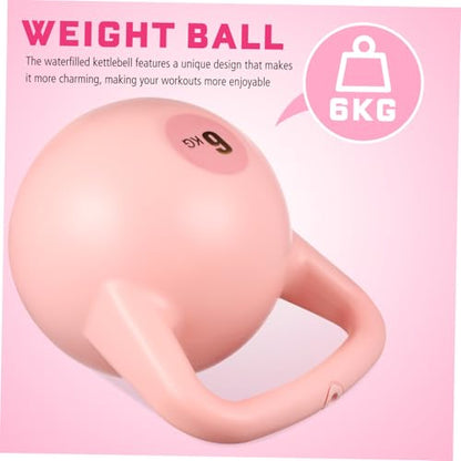Happyyami 6kg Water Kettlebell for Strength Training Portable Soft Kettlebell Weights for Home Gym Workouts Unique Durable Design for Men Women Easy to Carry for
