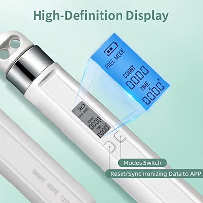 Digital Counting Jump Rope Electronic Skipping Ropes with Counter Adjustable Calorie Workout Fitness Equipment Indoor Outdoor
