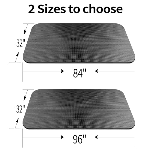 Large Exercise Mat,Exercise Equipment Mat,Treadmill Mat, Exercise Bike Mat, Workout Mats for Home Gym Mats Gym Flooring Rubber Workout Mat Fitness Mat Large Yoga Mat Cardio Mat for Weightlifting, Jump Rope, Non-slipping