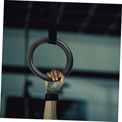 POPETPOP 2pcs Sturdy Fitness Ring Set Portable Cord Home Gym Equipment for Women Men Workout Ring