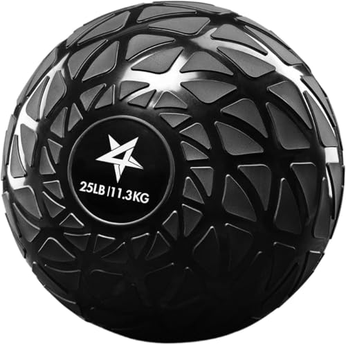 Yes4All Slam Balls, 10-40lb Weighted Ball Weight, Durable PVC Sand Filled Workout Dynamic Slam Ball for Core Strengthen - color: Dynamic, size: 25lbs