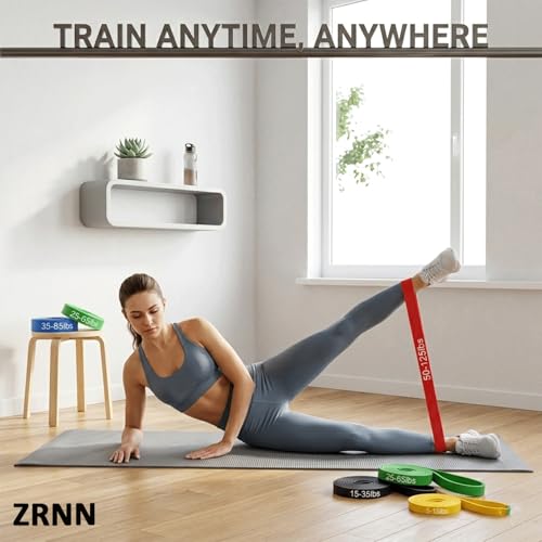 Resistance Bands, Pull Up Assistance Bands Set for Men & Women, Exercise Workout Bands for Working Out, Pull Up Bands, Body Stretching, Physical Therapy, Muscle Training
