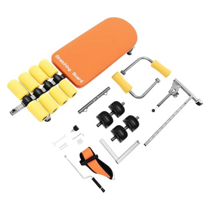 Lumbar Decompression Table with Cervical Traction Full Body Stretching Device for Neck Back Knee Hip Pain Relief Up to 264.5 lbs Weight Capacity