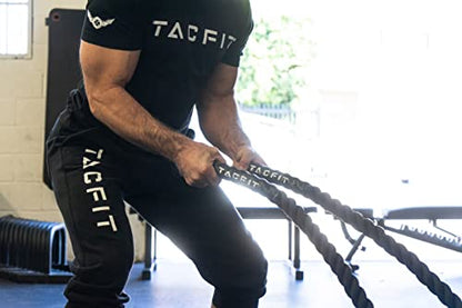 Battle Ropes 30FT for Home Gym Workout Equipment Training Rope Heavy Weighted Rope 30 Feet Professional Workout Battle Ropes Exercise Equipment Core Strength Training for Men Women