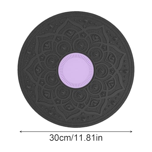 Wobble Balance Board - 11.81in Non Slip Core Trainer, Adjustable Rotation Fitness Equipment, Multipurpose Massage Point Stability | Home Gym Yoga Workout Training Balance Exercise Tool